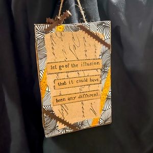 Handmade Hanging Sign